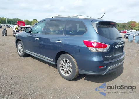 2014 Nissan Pathfinder Sl z USA, uszkodzony, nr VIN 5N1AR2MMXEC642200
